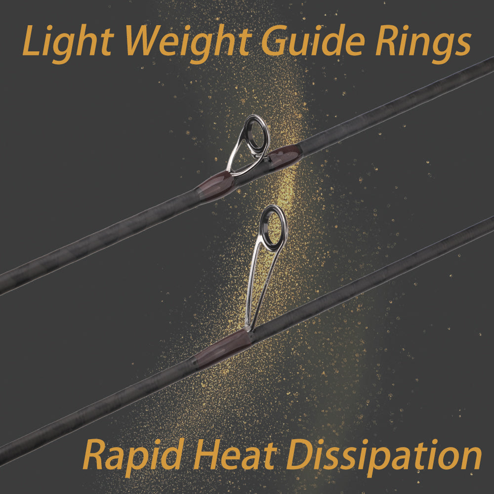 ROLL FISH Ultralight Carbon Fishing Rod for Trout & Creek – Portable Casting/Spinning 1.38m–1.8m